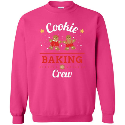 Christmas T-shirt Gingerbread Cookie Baking Crew Heliconia