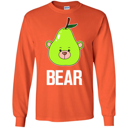 Bear Funny Summer Melon Fruit Shirt Orange
