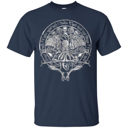 The Idol - Cthulhu T-shirt White Variant Navy