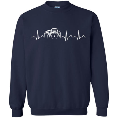 Photographer T Shirt Heartbeat Photography Navy