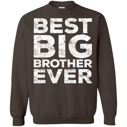 Best Big Brother Ever Family T-shirt Dark Chocolate