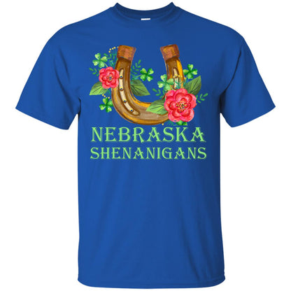 Horse Lover T-shirt Nebraska Shenanigans Royal