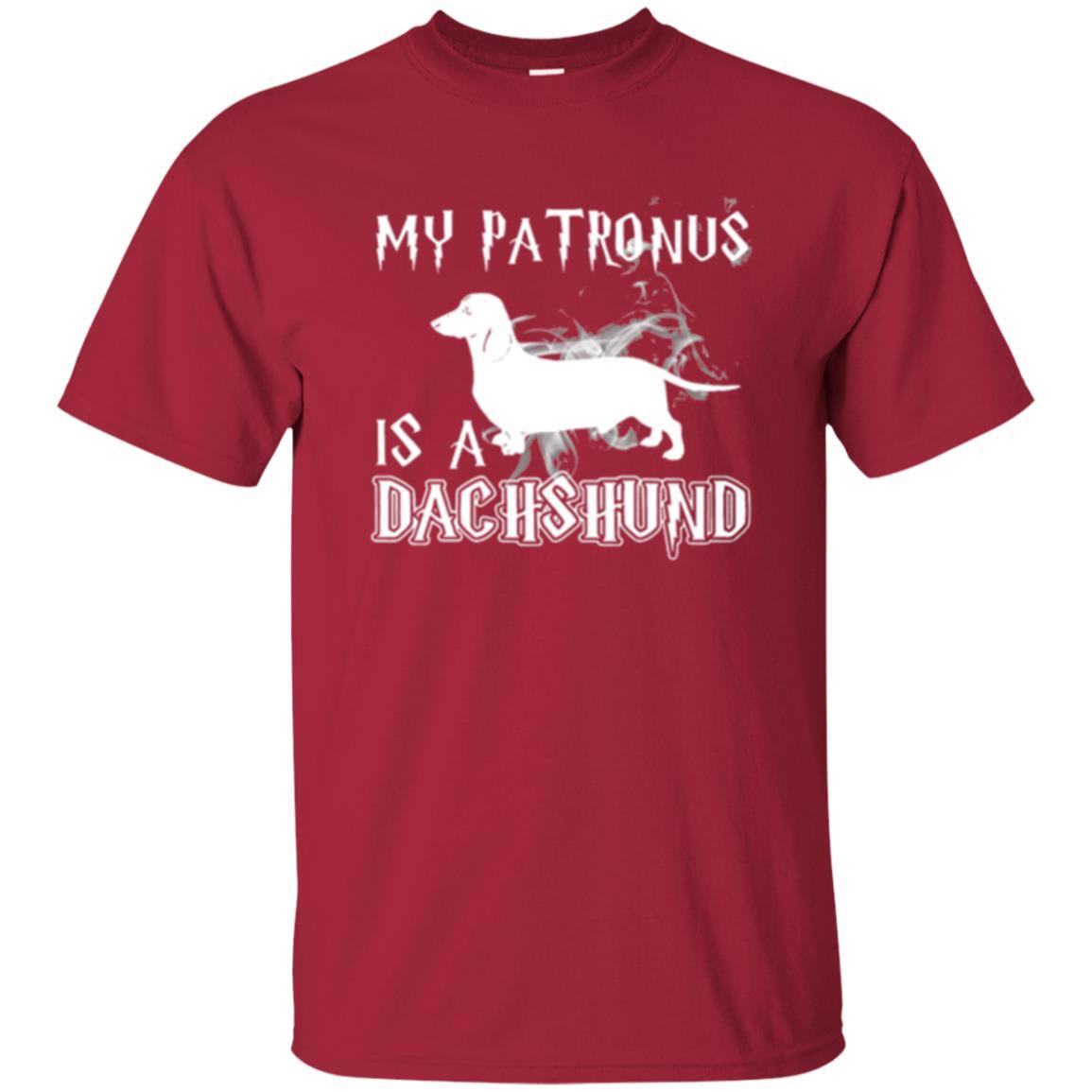 Dachshund Lover T-shirt My Patronus Is A Dachshund Cardinal