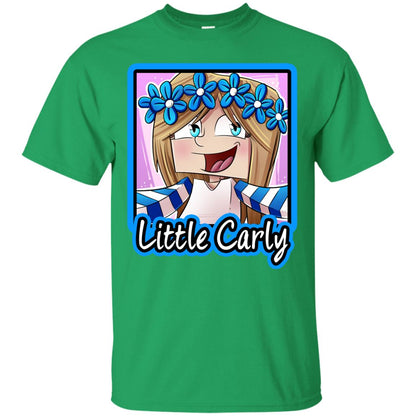Little Carly Minecraft Little Club Adventures Shirt Irish Green
