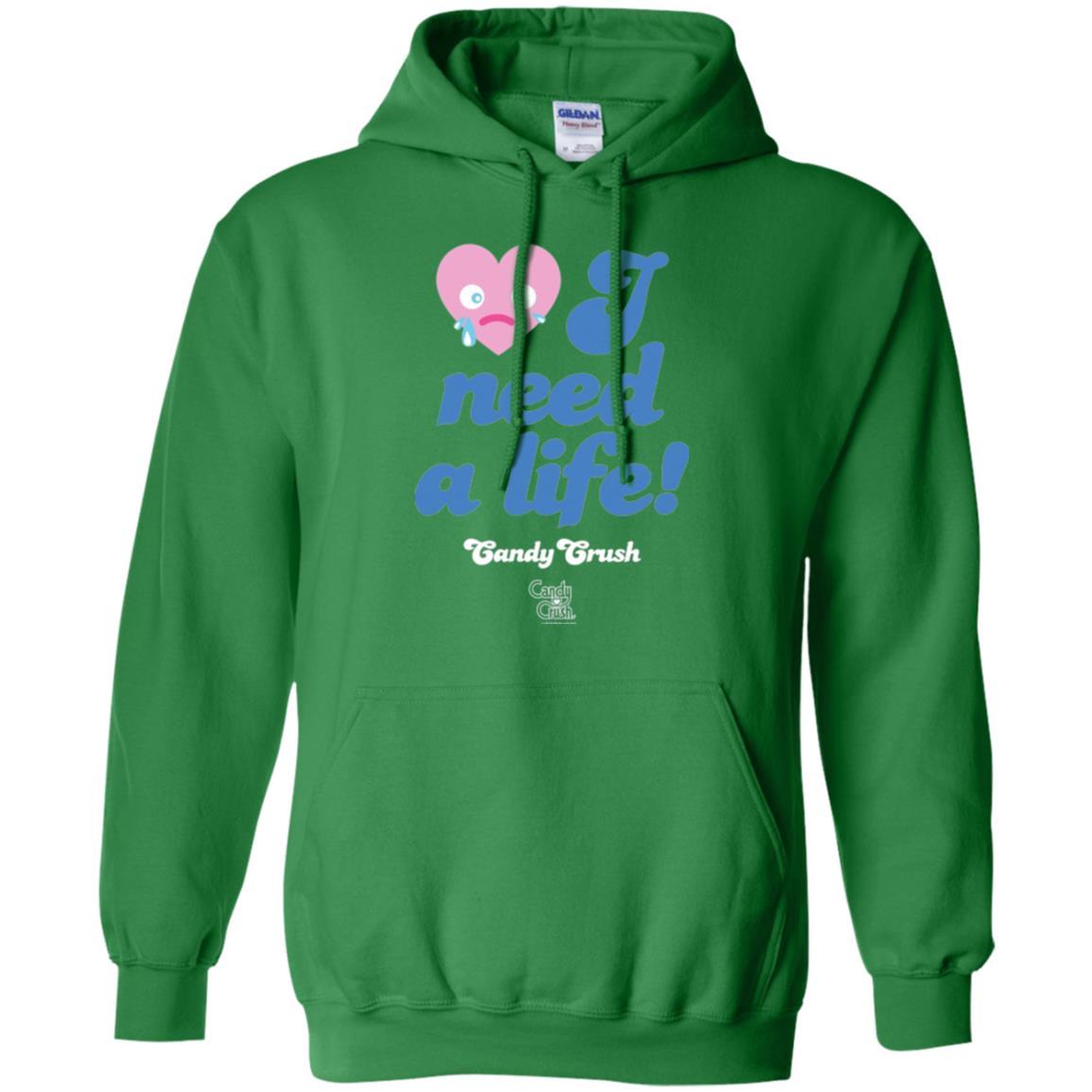 Gamer T-shirt I Need A Life T-shirt Irish Green