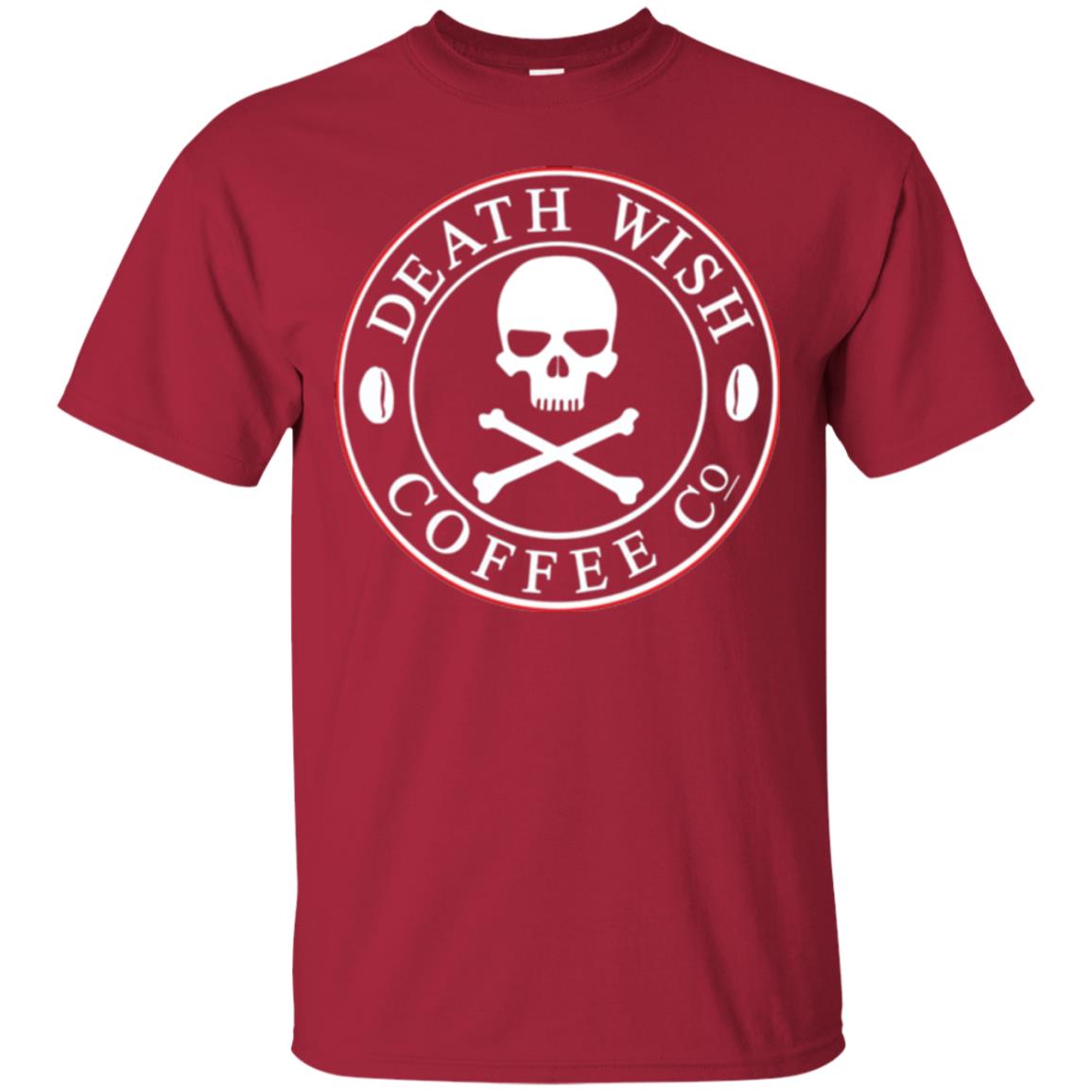 Death Wish Coffee Logo T-shirt Cardinal