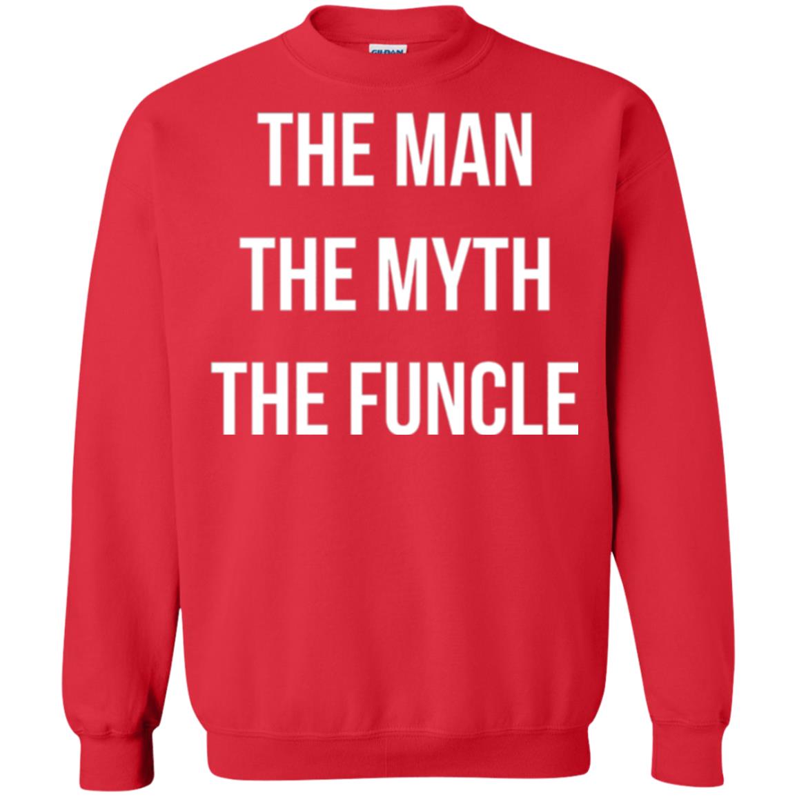 Uncle T-shirt The Man The Myth The Funcle Red