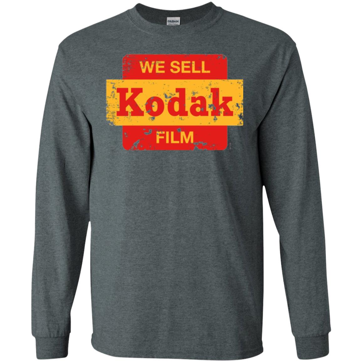Film T-shirt Vintage We Sell Kodak Film Dark Heather