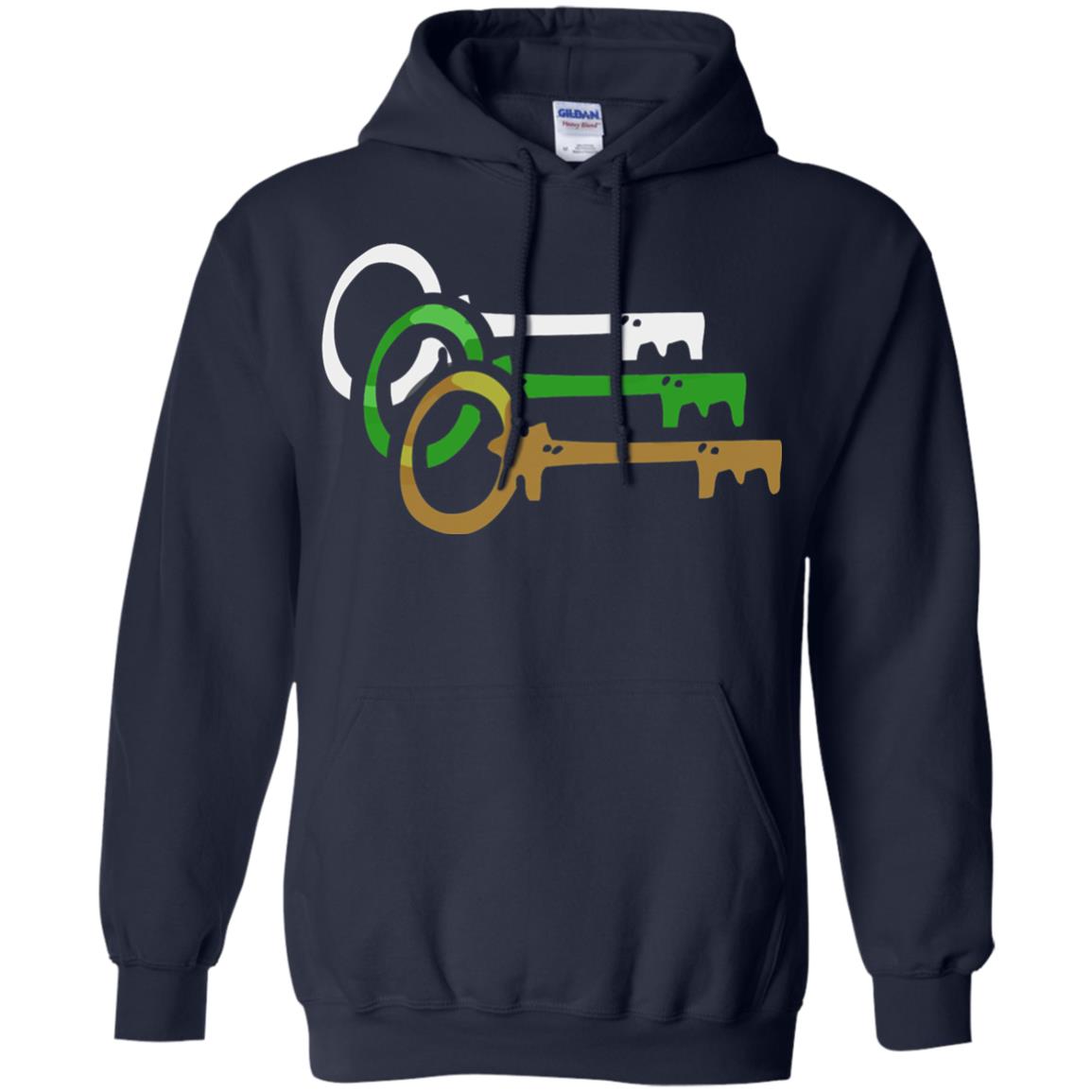 Player One Ready Keys Gamer T-shirt Navy