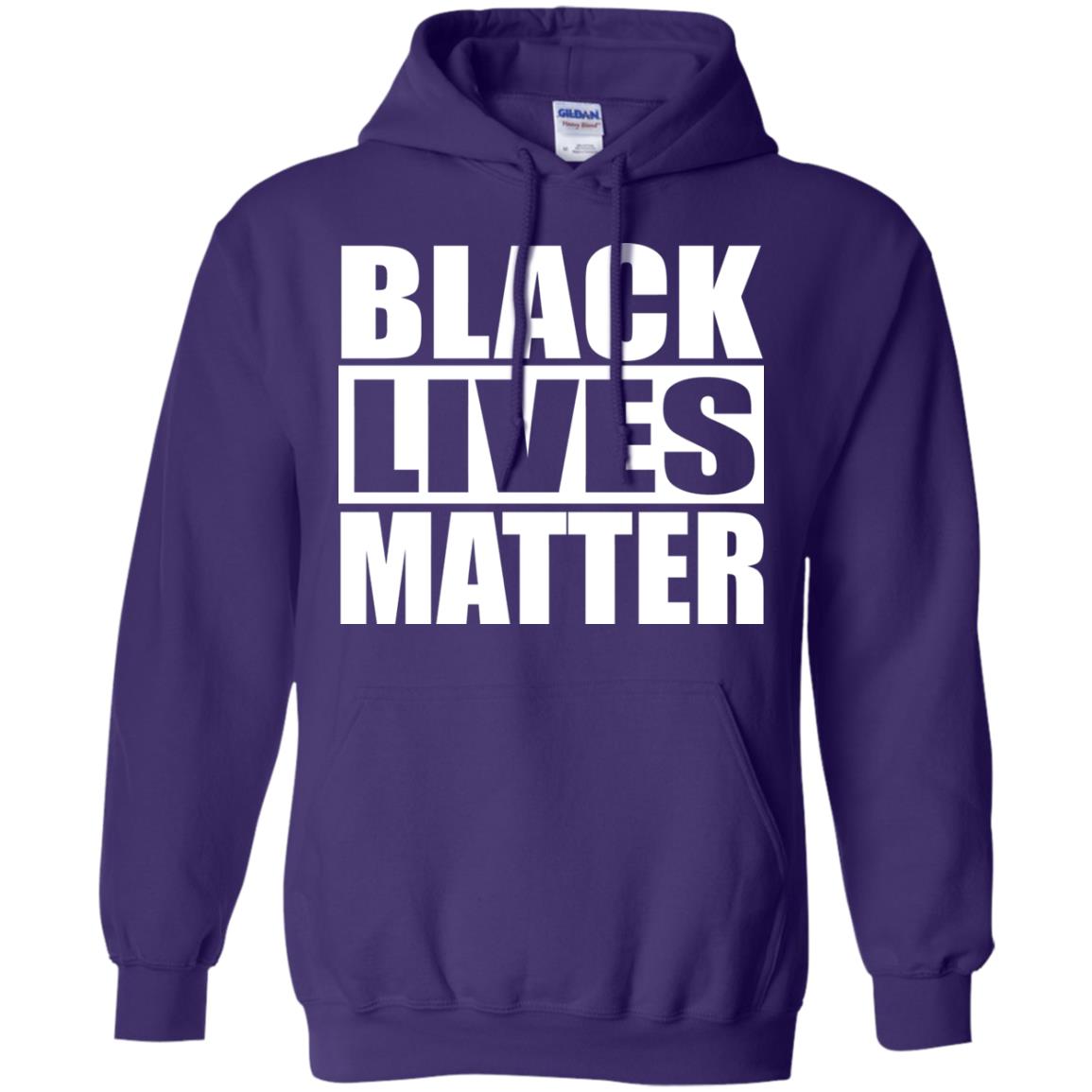 Black Live Matter Shirt Purple