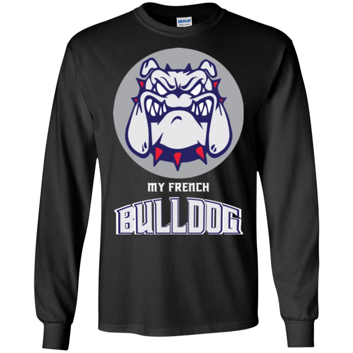 Dog Lover T-shirt My French Bulldog Black