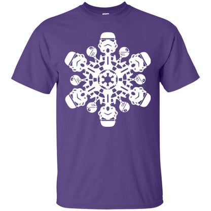Christmas T-shirt Star Wars Stormtrooper Snowflake Purple