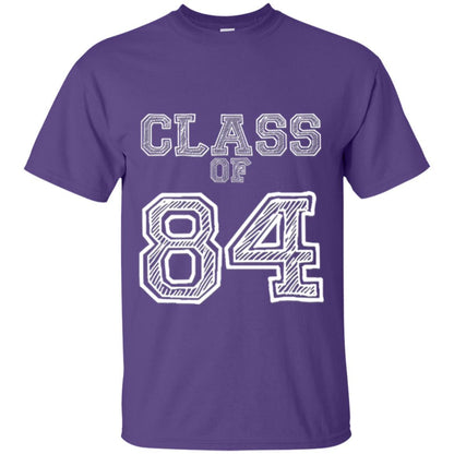 Class Of 1984 Reunion T-shirt Purple