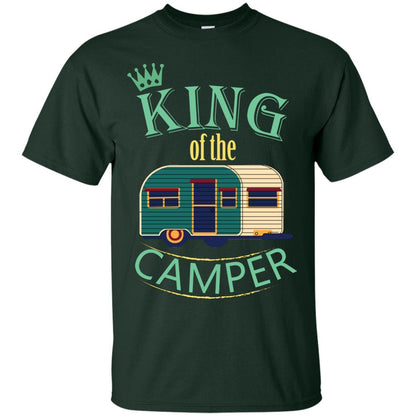 King Of The Camper Camping Lover Shirt Forest