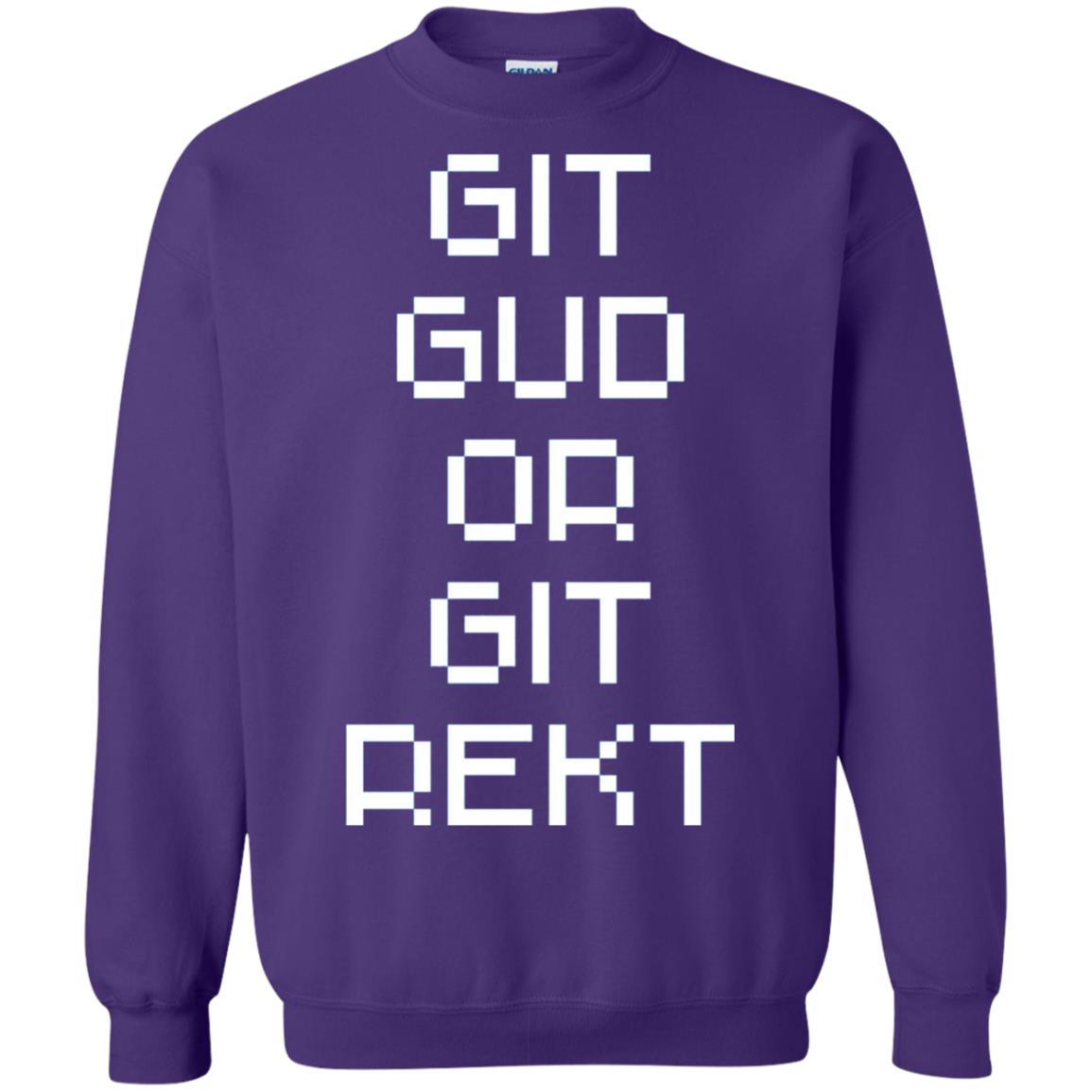 Video Game T-shirt Git Gud Or Git Rekt Purple