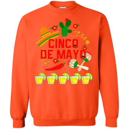 Fiesta Cinco De Mayo T-shirt Orange