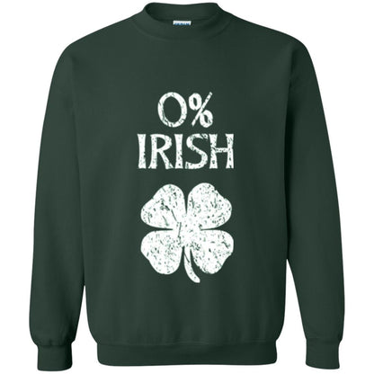 St. Patrick Day T-shirt Shamrocks 0_ Irish Vintage Forest Green
