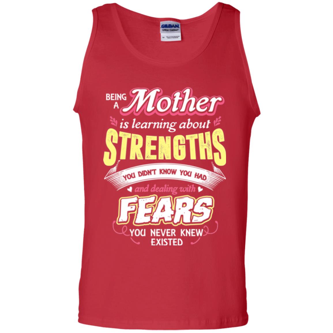 Being A Mom Means Mommy T-shirt Red