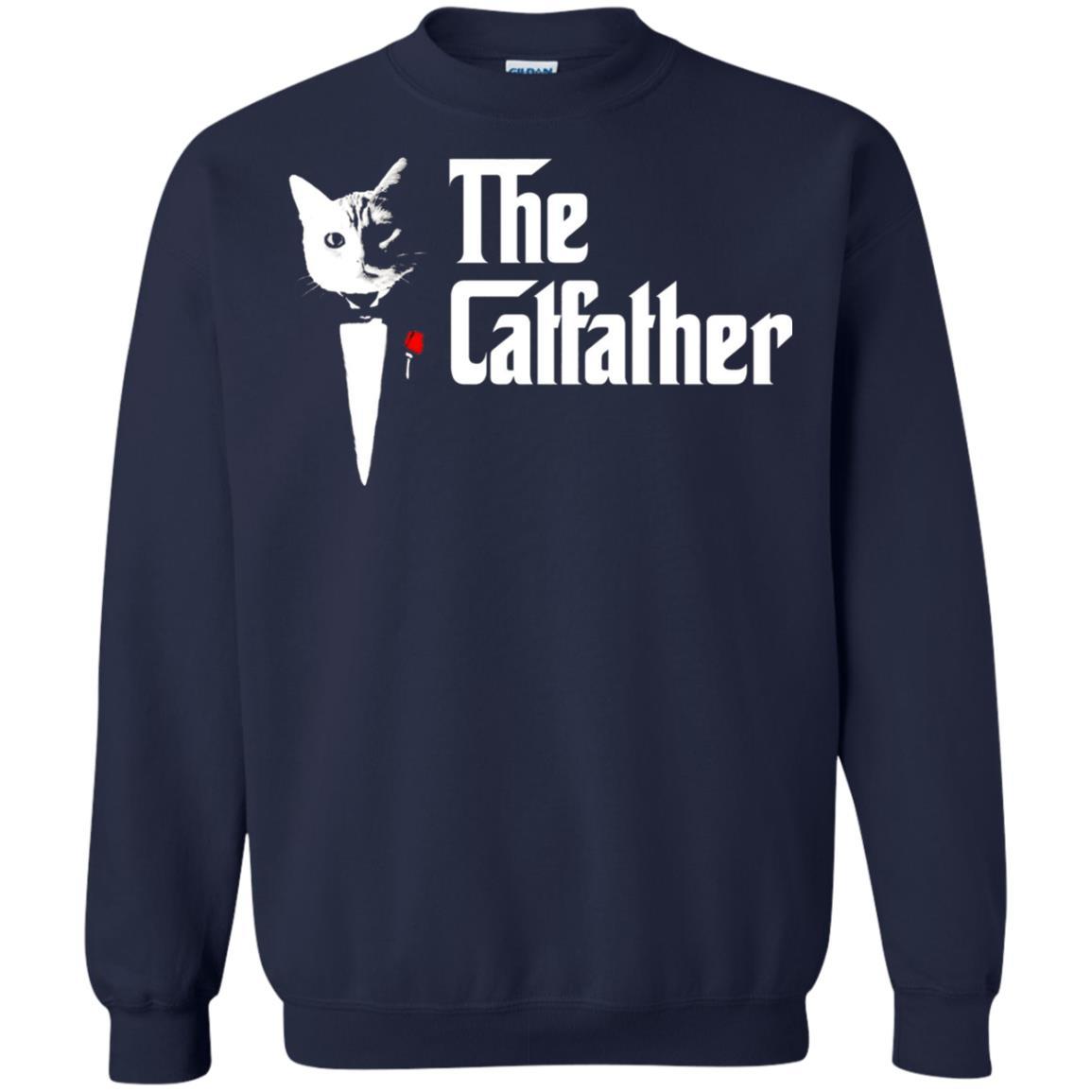 Daddy T-shirt The Catfather Navy