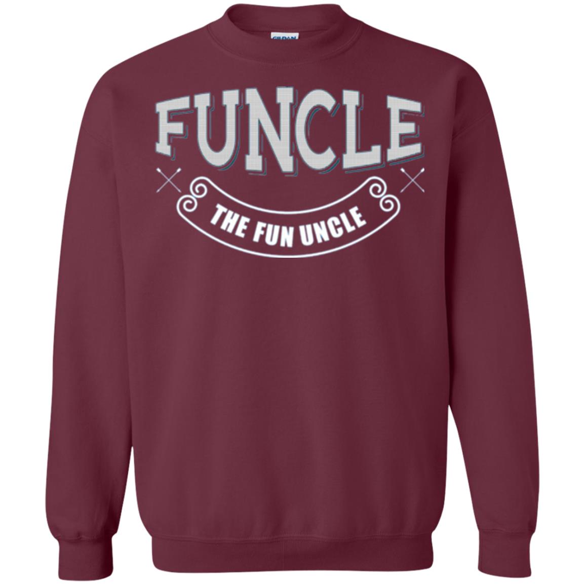 Funcle The Fun Uncle T-shirt Maroon