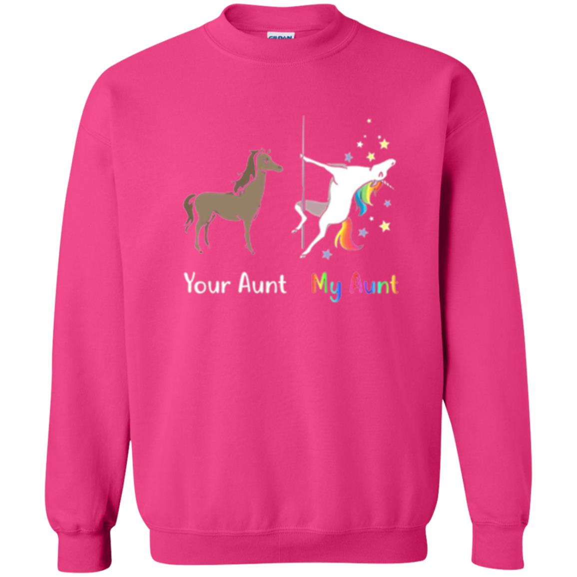 Unicorn T-shirt Your Aunt My Aunt Heliconia