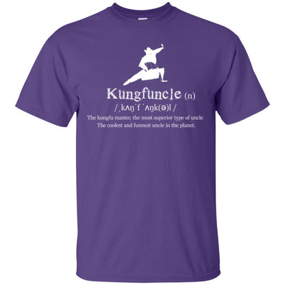 Kungfuncle Definition T-shirt Purple