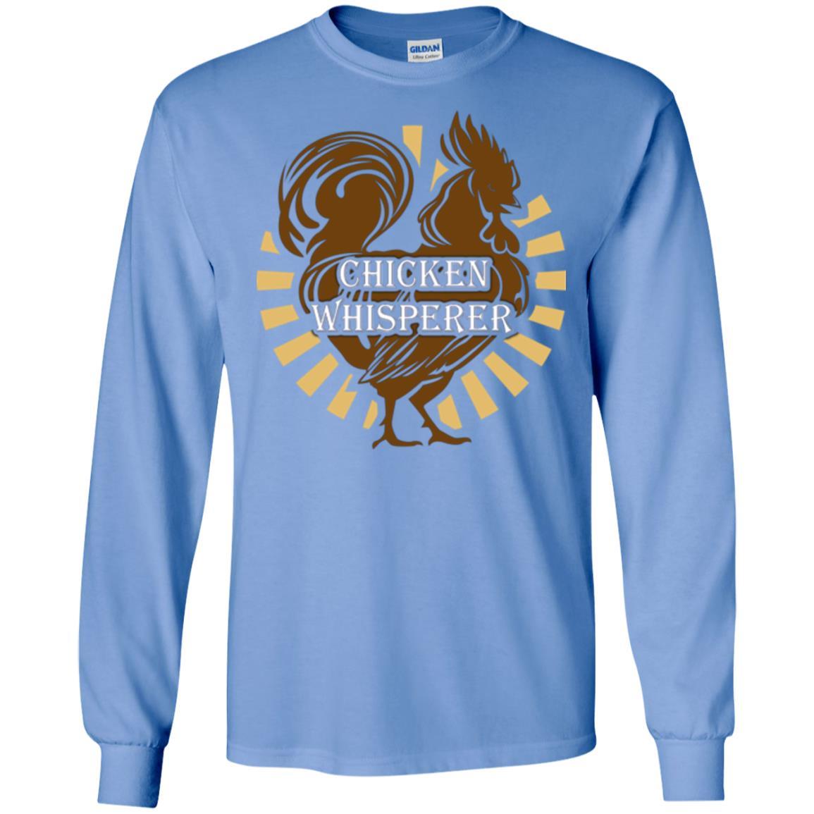 Farmer T-shirt Chicken Whisperer Carolina Blue