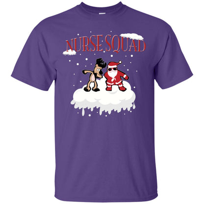 Nurse Squad Nursing X-mas Gift Shirt Purple