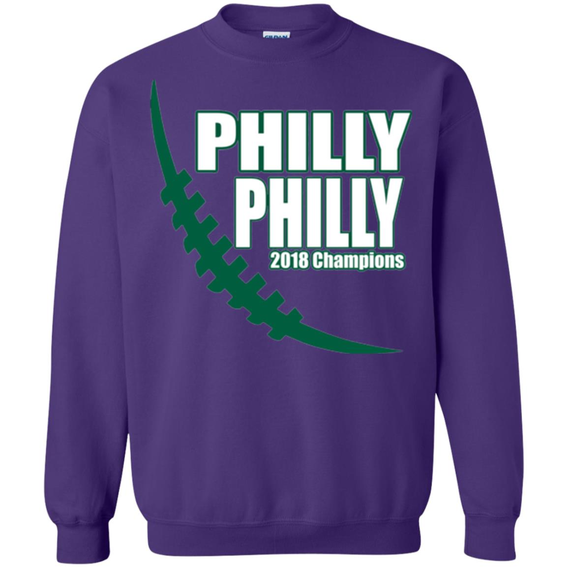 Football Lover T-shirt Philly Philly 2018 Championship Purple