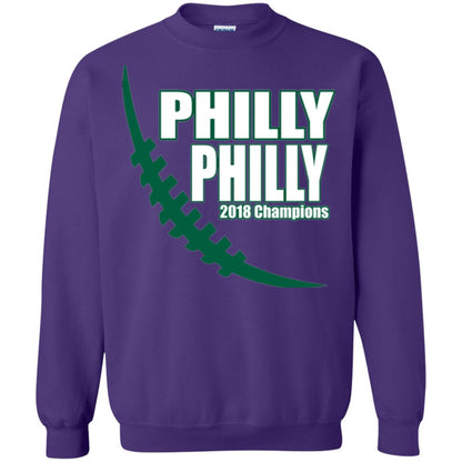 Football Lover T-shirt Philly Philly 2018 Championship Purple