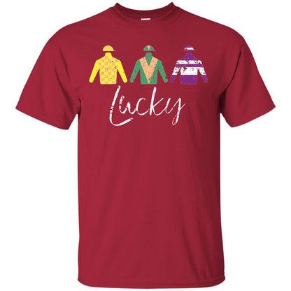 Derby Jockey Shirt Lucky Derby Apparel Derby Cardinal