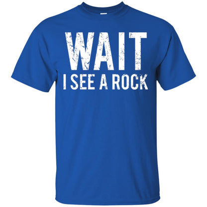 Geology T-shirt I See A Rock Royal