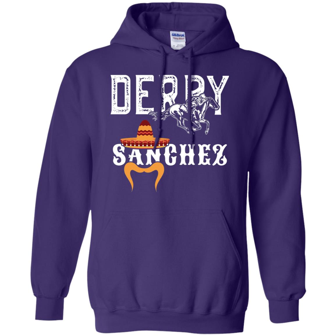 Derby Sanchez When Cinco De Mayo Derby Collide Shirt Purple