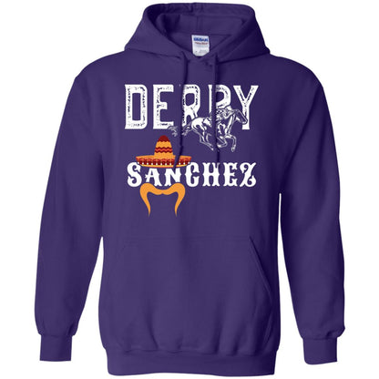Derby Sanchez When Cinco De Mayo Derby Collide Shirt Purple
