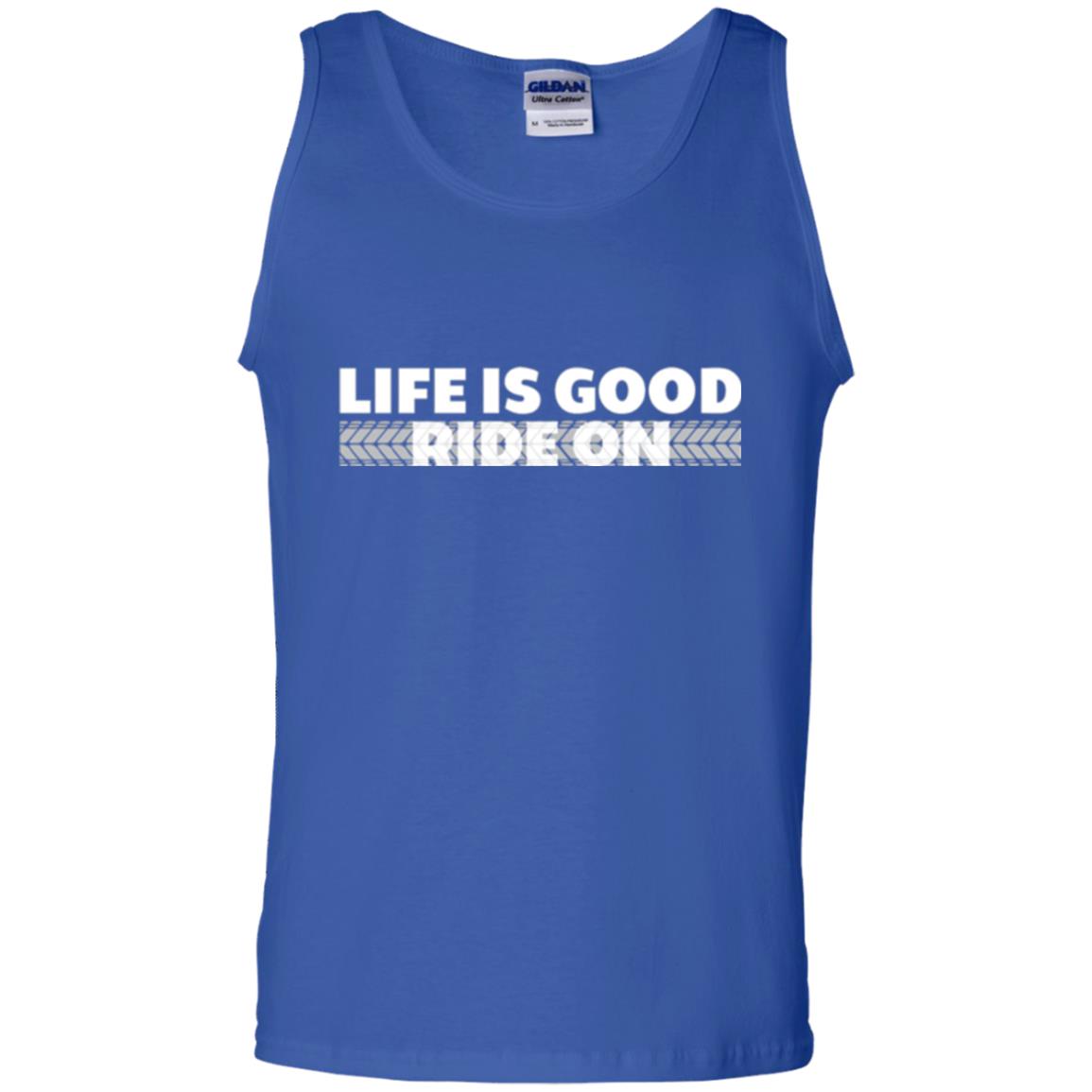 Life Is Good Ride On T-shirt Royal
