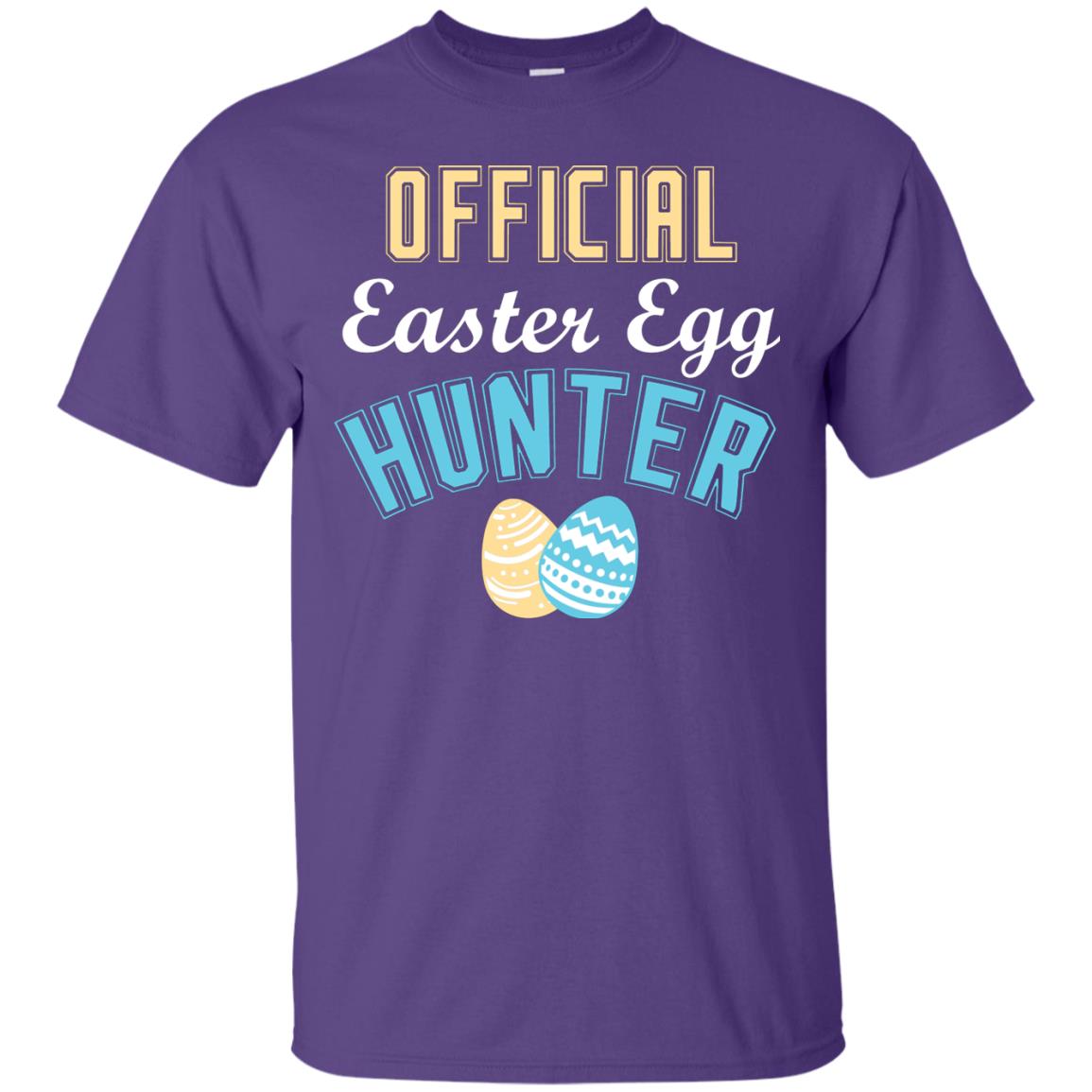 Official Easter Egg Hunter Easter Holiday T-shirt Purple