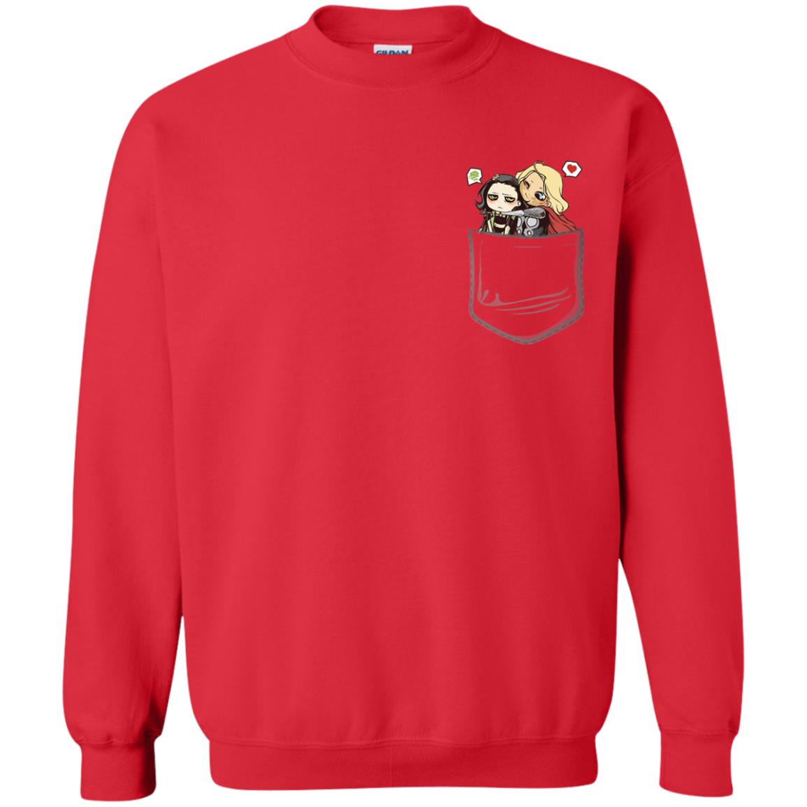 Thornloki In Pocket Movie Shirt Red