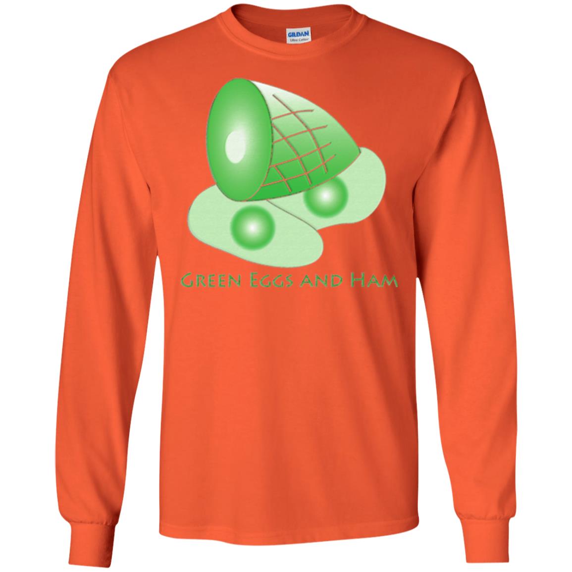 Green Eggs And Ham T-shirt Orange