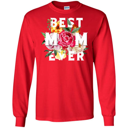 Best Mom Ever Mommy Shirt Red