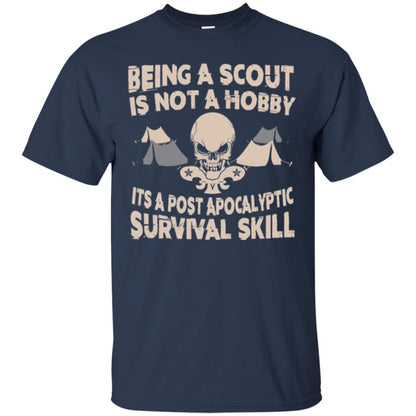 Being A Scout Is Not A Hobby T-shirt Navy