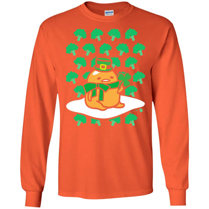 St. Patrick_s Day T-shirt Clover Orange