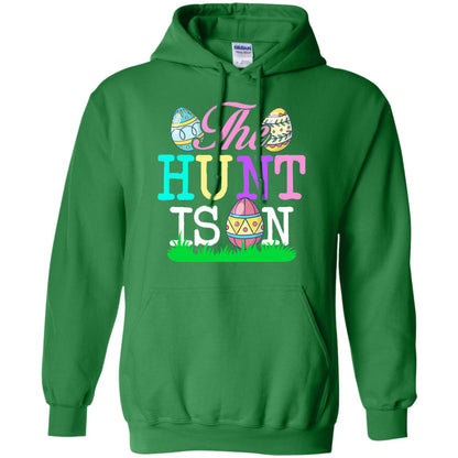 Easter Shirt The Hunt Is On Irish Green