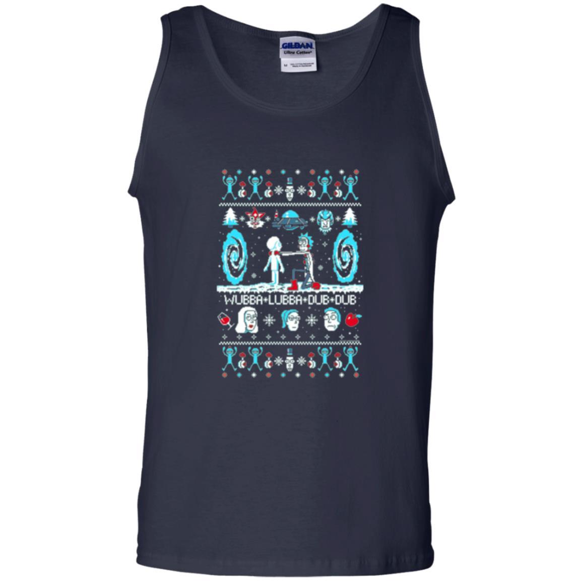 Rick And Morty T-shirt Build A Snowmorty Navy