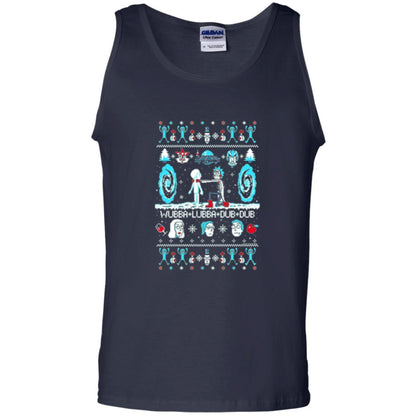 Rick And Morty T-shirt Build A Snowmorty Navy