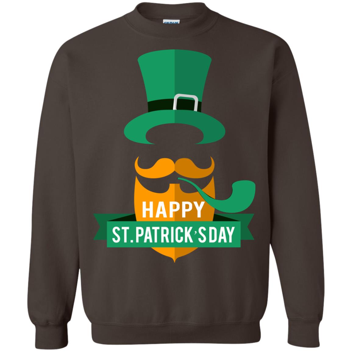 Happy St.patrick's Day T-shirt Dark Chocolate