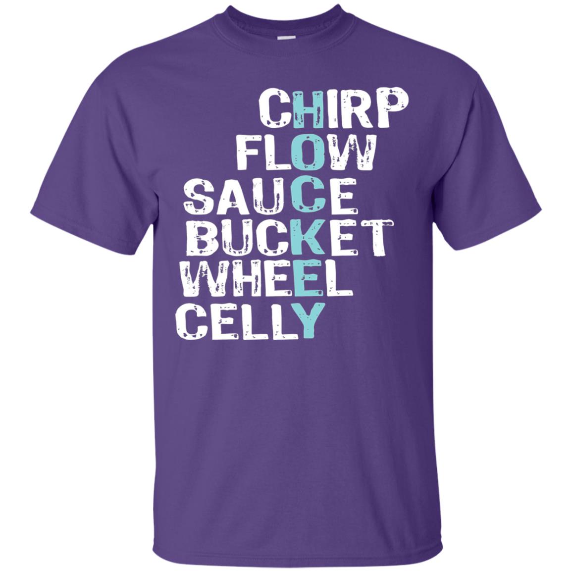 Eat Sleep Hockey Flow Celly Sauce Bucket Flow Wheel Shirt Purple