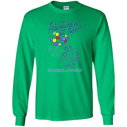 Adventure Is Out There T-shirt Irish Green