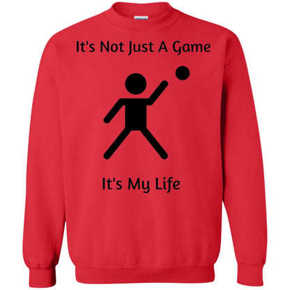 Basketball Shirt Its Not Just A Game Its My Life Red