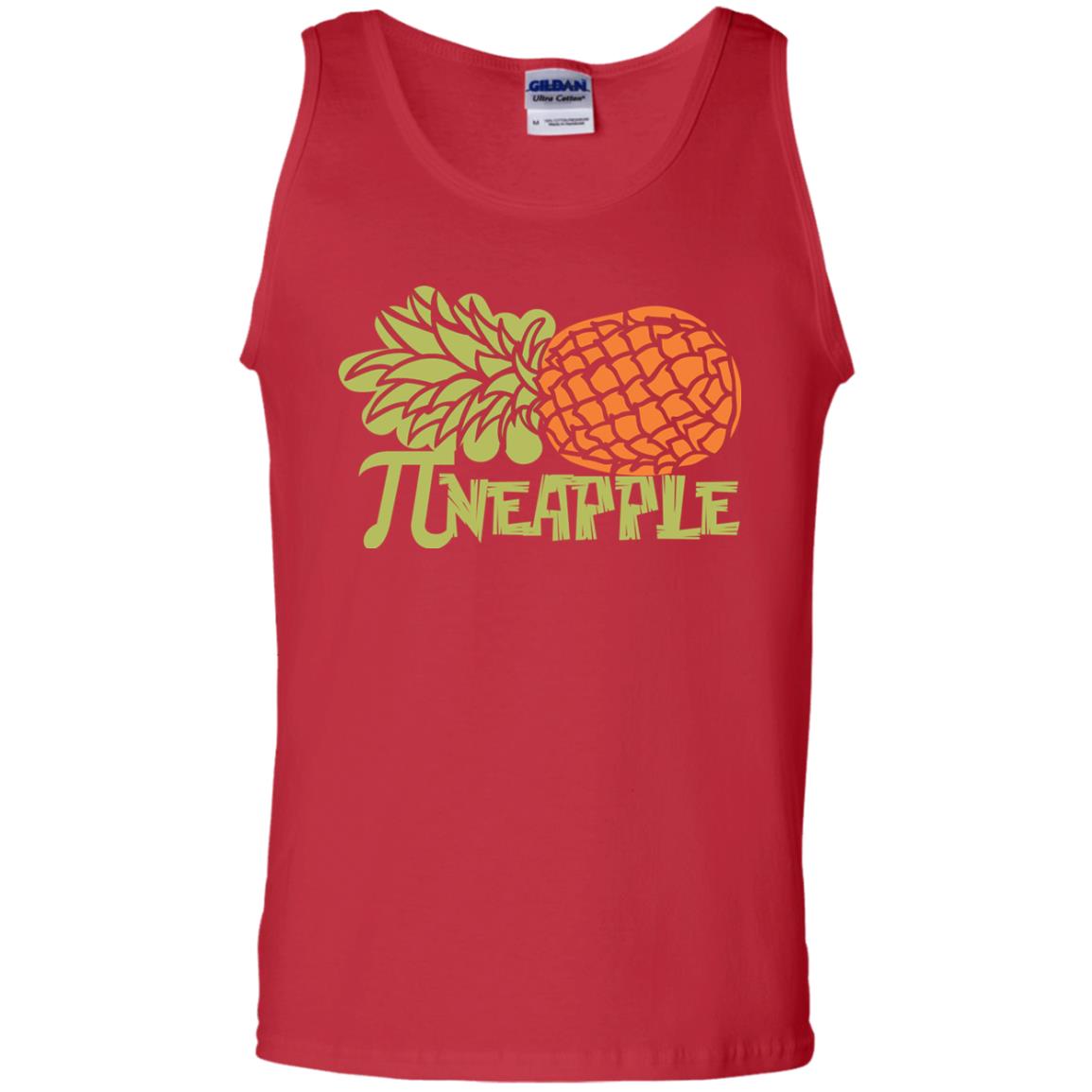 Cool Pineapple Pi Day T-shirt Red