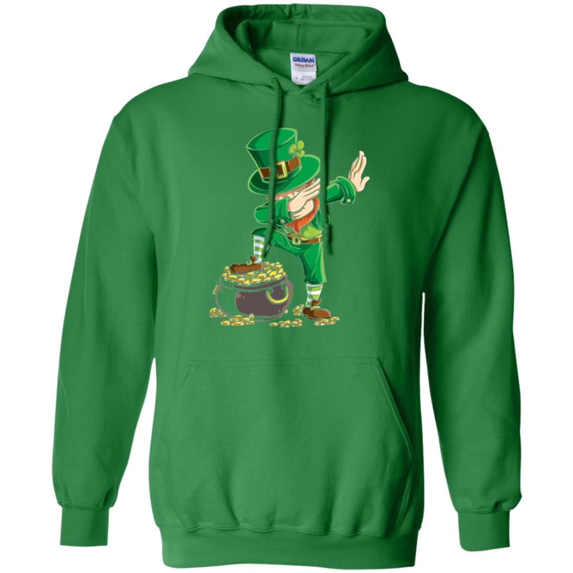 Dabbing Leprechaun Saint Patrick's Day T-shirt Irish Green